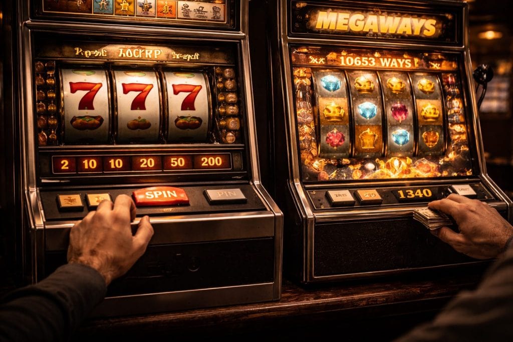 Slots con pocas líneas vs miles de combinaciones